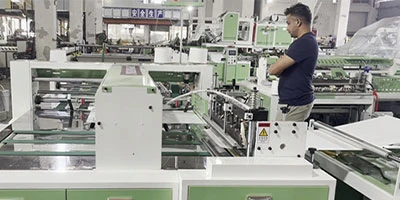 /Acceptance inspection for the Cutting Sewing Machine With Colors Printing