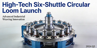 /Newest Model Big Six-Shuttle Circular Loom