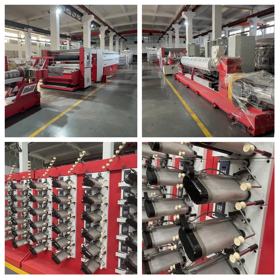 High Speed Plastic Extrusion Tape Line workshop